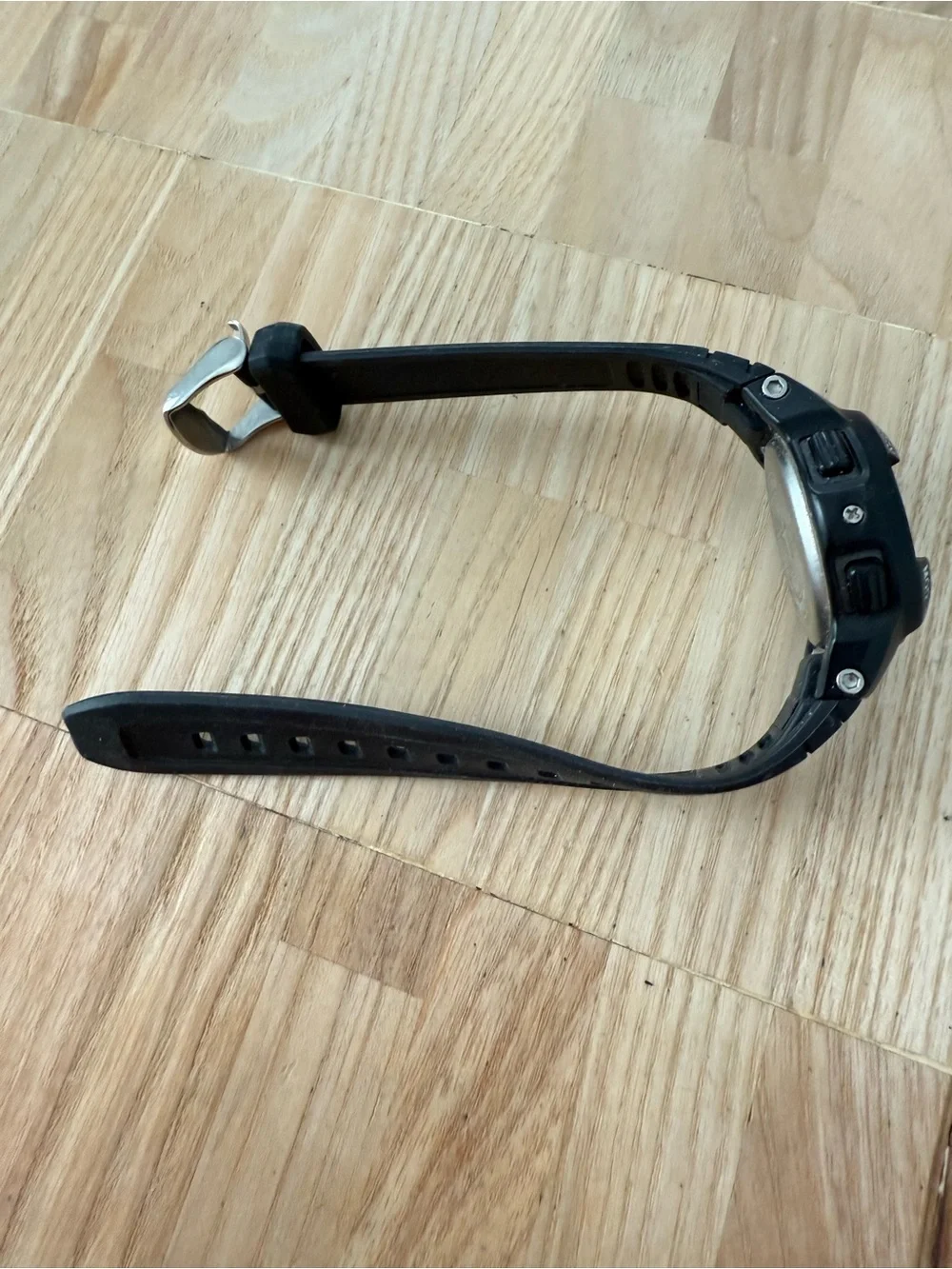 Armitron all sport digital black sport watch NEW BATTERY